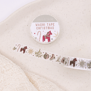 NORDIC.CHRISTMAS - Washi Tape Christmas - Masking Tape Sweden Jul