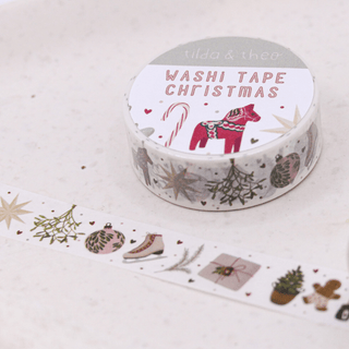 NORDIC.CHRISTMAS - Washi Tape Christmas - Masking Tape Sweden Jul