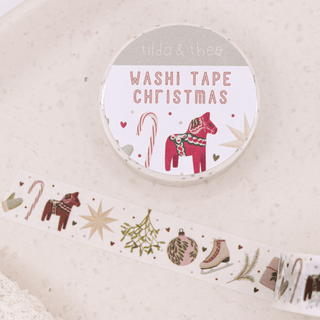 NORDIC.CHRISTMAS - Washi Tape Christmas - Masking Tape Sweden Jul