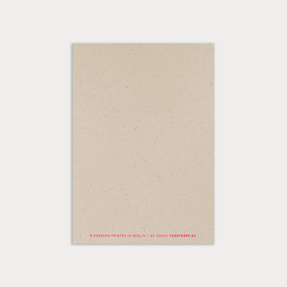 NORDIC.CHRISTMAS - Postcard/Lobster with flower/Eco - paper