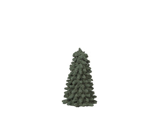 NORDIC.CHRISTMAS - Tree 'pulp' cotton - green - 16 cm