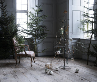 NORDIC.CHRISTMAS - Tree top star, antique brass