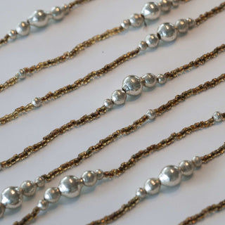 NORDIC.CHRISTMAS - Vintage glass bead Christmas garland
