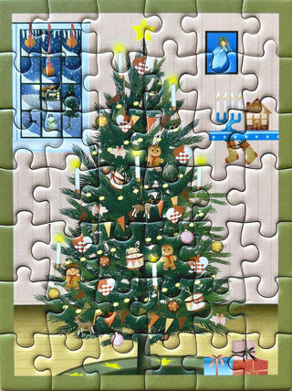 NORDIC.CHRISTMAS - CHRISTMAS TREE - mini puzzle