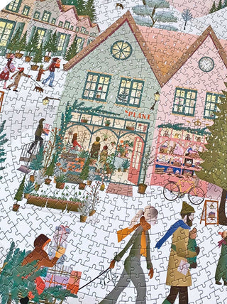 NORDIC.CHRISTMAS - WHITE CHRISTMAS - JIGSAW PUZZLE - 1000 pieces