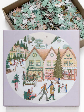 NORDIC.CHRISTMAS - WHITE CHRISTMAS - JIGSAW PUZZLE - 1000 pieces