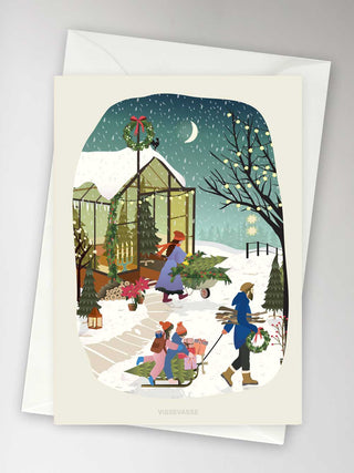 NORDIC.CHRISTMAS - WINTER FEELING - Greeting Card