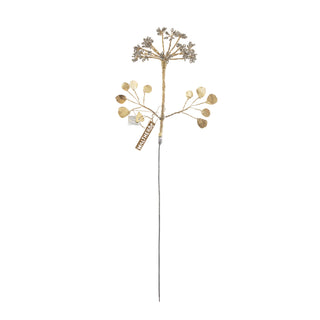 Walther&co grey beads flower