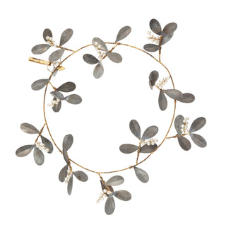 Walther&co Snowberry Zinc Wreath