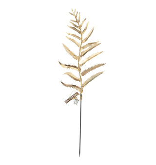 Brass fern leaf stem