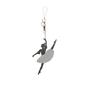 NORDIC.CHRISTMAS - Walther & co ballet dancer zinc ornament