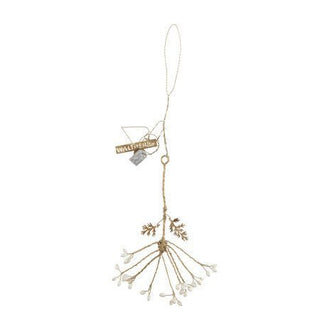 NORDIC.CHRISTMAS - Walther & co bead flower ornament