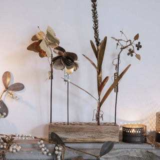 NORDIC.CHRISTMAS - Walther & co brass bead flower branch