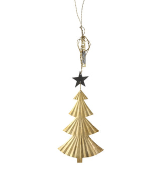 NORDIC.CHRISTMAS - Walther & co brass Christmas tree ornament