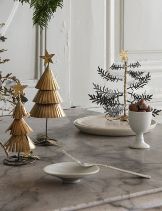 NORDIC.CHRISTMAS - Walther & co brass standing Christmas tree
