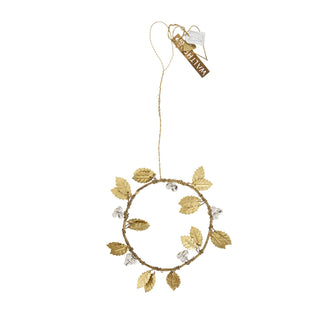Holy wreath - brass ornament