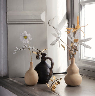 NORDIC.CHRISTMAS - Walther&co brass leaves branch