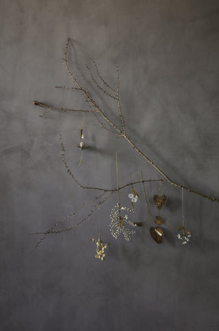 NORDIC.CHRISTMAS - Pearl beaded twig