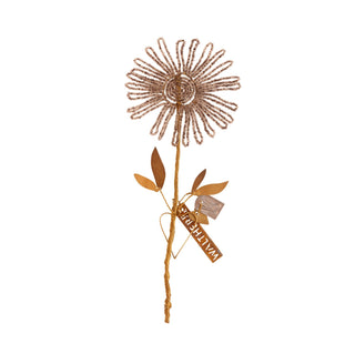 NORDIC.CHRISTMAS - Walther&co brass beaded flower