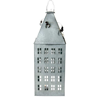 NORDIC.CHRISTMAS - Walther&co dark mat zinc house with conical roof