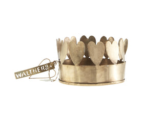 NORDIC.CHRISTMAS - Walther&co hearts brass candle holder