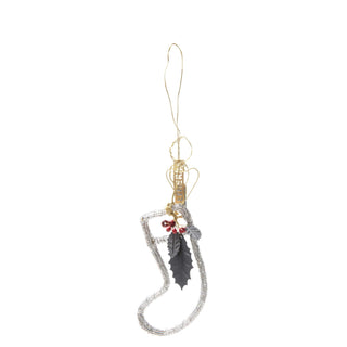 NORDIC.CHRISTMAS - Walther&co holy and bead stocking ornament