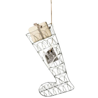 NORDIC.CHRISTMAS - Walther&co metal postcard display stocking