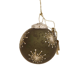 NORDIC.CHRISTMAS - Walther&co small green star bauble