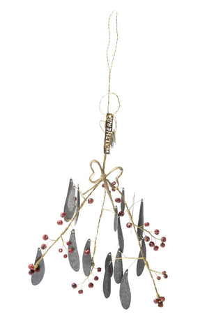 NORDIC.CHRISTMAS - Walther&co zinc twig with red berries