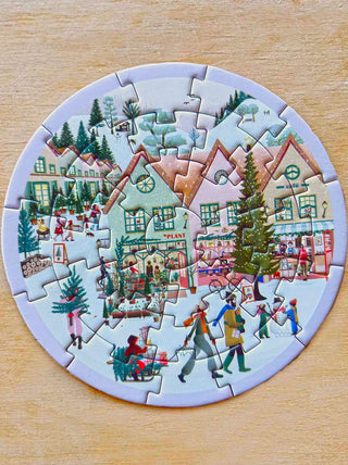 NORDIC.CHRISTMAS - WHITE CHRISTMAS - mini puzzle