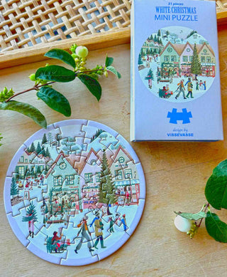 NORDIC.CHRISTMAS - WHITE CHRISTMAS - mini puzzle