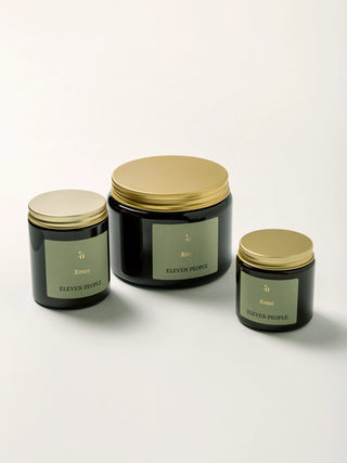 NORDIC.CHRISTMAS - Xmas Christmas candle cedar, oak moss, rose & apple