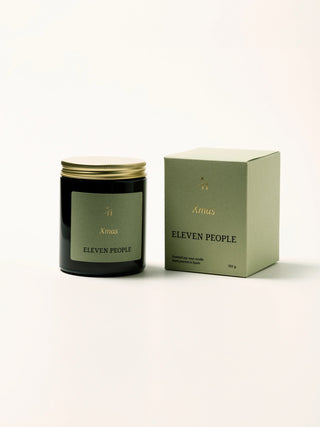 NORDIC.CHRISTMAS - Xmas Christmas candle cedar, oak moss, rose & apple