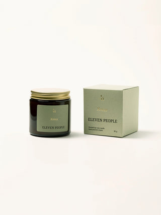 NORDIC.CHRISTMAS - Xmas Christmas candle cedar, oak moss, rose & apple
